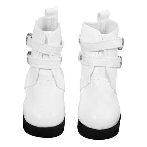 VANZACK 1Paar Hohe PU Stiefel Für Puppen Elegante Puppenschuhe Freizeit Und Kleidschuhe Puppenzubehör Schuhe Für Puppen Outfit Accessoires von VANZACK