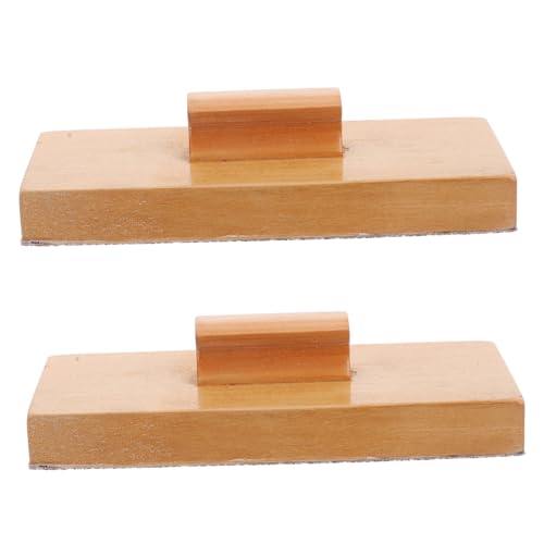 VANZACK 1Paar Holz Sandblock Für Musikinstrumente Zur des Rhythmusgefühls Für Einsatz Der Musikalischen Früherziehung Für Kleine Musiker von VANZACK