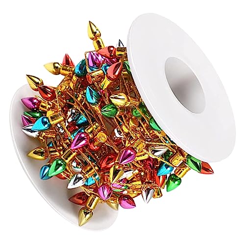 VANZACK 1Rolle Lampenperlen für Weihnachtsdekoration DIY Anhänger Langlebige Kunststofflichter für Christbaumkugeln und Kreative Bastelideen für Festliche Ornamente VANZACK 1Rolle Lampenperlen für Weihnachtsdekoration DIY Anhänger Langlebige Kunststofflichter für Christbaumkugeln und Kreative Bastelideen für Festliche Ornamente von VANZACK