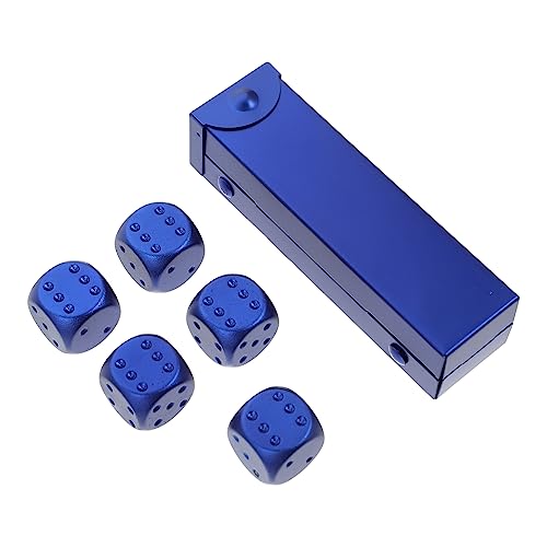 VANZACK 1Satz Aluminiumlegierung Würfelstützen für Spiele Kleine Würfelprops für Partys und Zuhause Leicht Tragbar und Langlebig für Kartenspiele und Tischspiele VANZACK 1Satz Aluminiumlegierung Würfelstützen für Spiele Kleine Würfelprops für Partys und Zuhause Leicht Tragbar und Langlebig für Kartenspiele und Tischspiele von VANZACK