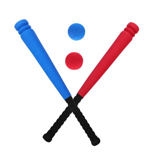 VANZACK 1Satz Baseballspielzeug Für Sicherer Baseballschläger Und Weiche Bälle Für Outdoor Spiele Im Park Schule Und Garten Fördert Interaktion Und Spaß von VANZACK