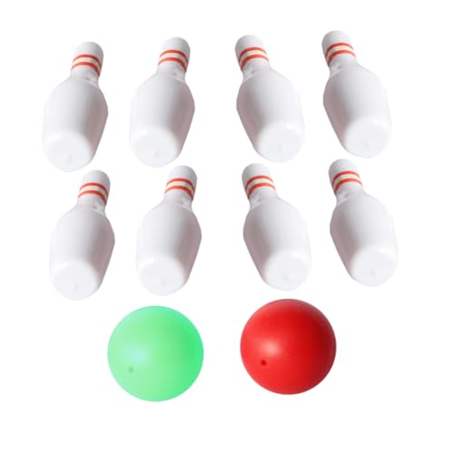 VANZACK 1Satz Bowling Set Für Puppenhaus Teiliges Bowling Pin Für Dekoration Und Kreative Spielideen Und Sammler VANZACK 1Satz Bowling Set Für Puppenhaus Teiliges Bowling Pin Für Dekoration Und Kreative Spielideen Und Sammler von VANZACK