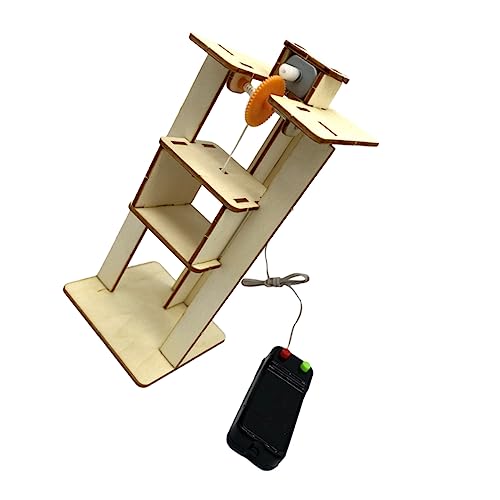 VANZACK 1Satz DIY Aufzugsspielzeug Für Pädagogisches Holzspielzeug Experimentiermodell Für Kreative Bastelprojekte Für Jungen Batterien VANZACK 1Satz DIY Aufzugsspielzeug Für Pädagogisches Holzspielzeug Experimentiermodell Für Kreative Bastelprojekte Für Jungen Batterien von VANZACK
