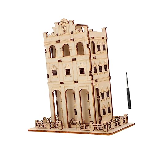 VANZACK 1Satz DIY Holz Puzzle Modell Puzzle Für Handgefertigtes Lernspielzeug Aus Holz Kreatives Bastelspiel Für Pädagogisches Und Modellbau von VANZACK
