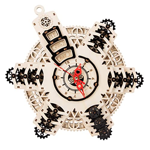VANZACK 1Satz DIY Holzuhr Puzzle Lernspielzeug für Kreatives Handwerk zur Raumdekoration Sicheres und Langlebiges Modell für Puzzleliebhaber und Bastelfreunde VANZACK 1Satz DIY Holzuhr Puzzle Lernspielzeug für Kreatives Handwerk zur Raumdekoration Sicheres und Langlebiges Modell für Puzzleliebhaber und Bastelfreunde von VANZACK