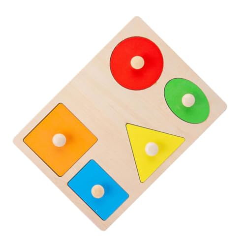 VANZACK 1Satz Educational Geometric Shape Learning Toy for Early Development for Creative Play and Parent Child Interaction von VANZACK