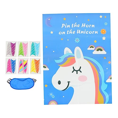 VANZACK 1Satz Einhorn Party Kreatives Aufkleber Für Kindergeburtstag Einzigartiges Einhorn Zur Unterhaltung Der Einhorn Mottoparty von VANZACK
