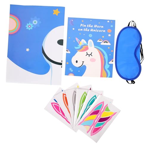 VANZACK 1Satz Einhorn Party Spielset Pin Horn Dem Einhorn Aufkleber Für Kindergeburtstagsfeier Kreatives Einhorn Für Unvergessliche Feiern Für Einhorn Themenpartys VANZACK 1Satz Einhorn Party Spielset Pin Horn Dem Einhorn Aufkleber Für Kindergeburtstagsfeier Kreatives Einhorn Für Unvergessliche Feiern Für Einhorn Themenpartys von VANZACK