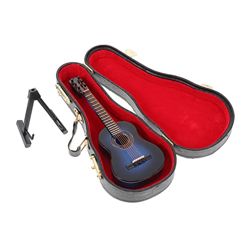 VANZACK 1Satz Gitarre Modell Exquisites Holzgitarren für Puppenhaus Große Klassische Gitarre mit für Musikliebhaber und Kreative VANZACK 1Satz Gitarre Modell Exquisites Holzgitarren für Puppenhaus Große Klassische Gitarre mit für Musikliebhaber und Kreative von VANZACK