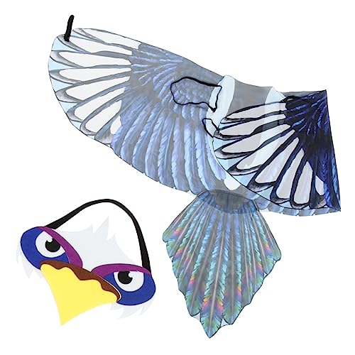 VANZACK 1Satz Halloween Adlerflügel Kostüm Requisiten Für Erwachsene Dekorative Flügel Für Fasching Mottoparty Und Cosplay Realistische Eagle Wings Für Halloween Dekoration von VANZACK