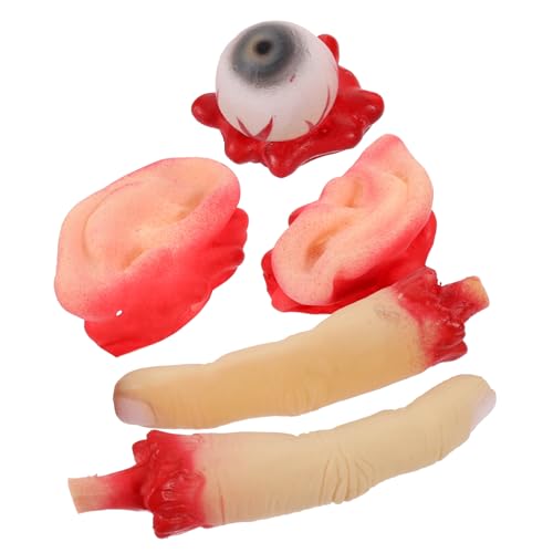 VANZACK 1Satz Halloween Gefälschte Körperteile Gruselige Deko Für Halloween Party Abgetrennte Ohren Augen Und Finger Zufälligen Farben Terror Requisiten Für Scherze VANZACK 1Satz Halloween Gefälschte Körperteile Gruselige Deko Für Halloween Party Abgetrennte Ohren Augen Und Finger Zufälligen Farben Terror Requisiten Für Scherze von VANZACK