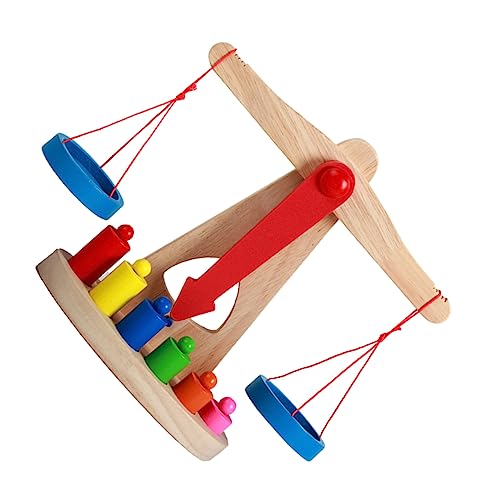 VANZACK 1Satz Holz Balance Für Frühes Pädagogisches Lehrmittel Lernfähigkeiten Maßstabsgetreues Lernspielzeug Für Vorschulkinder von VANZACK