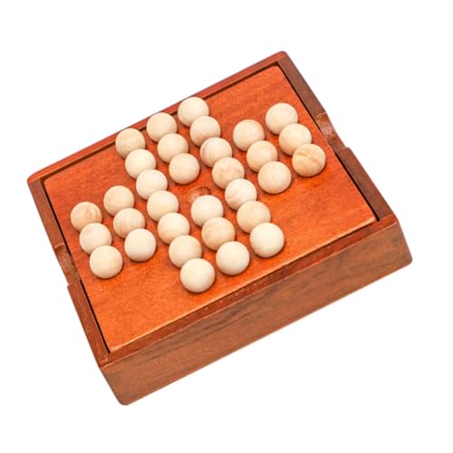VANZACK 1Satz Holzbrettspiel Für Kreatives Mit Schach Lagerbehälter Lustiges Interaktives Brettspiel Für Ganze Familie Fördert Geschicklichkeit von VANZACK