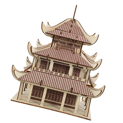 VANZACK 1Satz Holzgebäude Modellpuzzle für Erwachsene und Antikes Architektur Puzzlespielzeug aus Holz Einfach zu Montieren Fördert Kreativität und Fantasie VANZACK 1Satz Holzgebäude Modellpuzzle für Erwachsene und Antikes Architektur Puzzlespielzeug aus Holz Einfach zu Montieren Fördert Kreativität und Fantasie von VANZACK