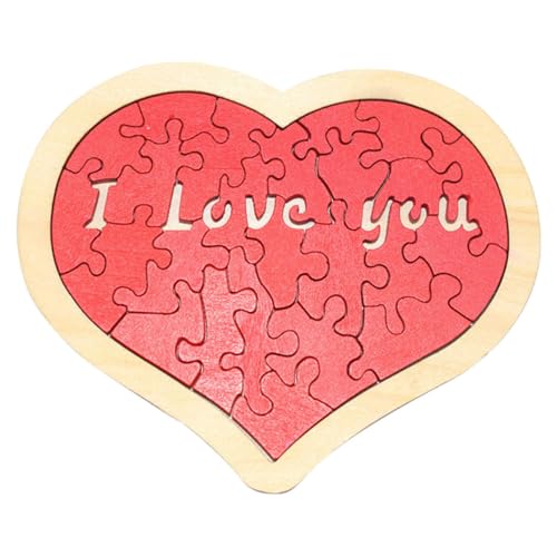VANZACK 1Satz Holzpuzzle Herzform DIY Holzpuzzle Für Valentinstag Passendes Für Kreative Kinderspielzeug Für Spaß Und Lernen VANZACK 1Satz Holzpuzzle Herzform DIY Holzpuzzle Für Valentinstag Passendes Für Kreative Kinderspielzeug Für Spaß Und Lernen von VANZACK