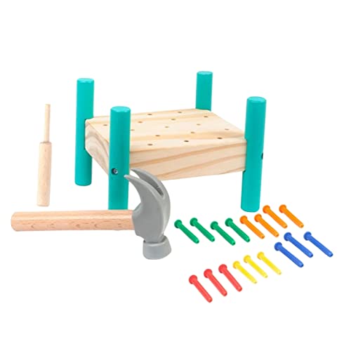 VANZACK 1Satz Holzspielzeug Bunte Klopfspielplattform für Hand Auge Koordination und Farberkennung Pädagogisches Lernspielzeug für Kreative Entwicklung VANZACK 1Satz Holzspielzeug Bunte Klopfspielplattform für Hand Auge Koordination und Farberkennung Pädagogisches Lernspielzeug für Kreative Entwicklung von VANZACK