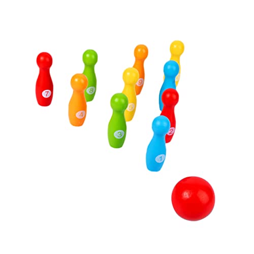 VANZACK 1Satz Indoor Bowling für Bowling Kugeln und Stifte Fördert Körperliche Entwicklung und Hand Augen Koordination Gartenspielzeug für Drinnen und Draußen VANZACK 1Satz Indoor Bowling für Bowling Kugeln und Stifte Fördert Körperliche Entwicklung und Hand Augen Koordination Gartenspielzeug für Drinnen und Draußen von VANZACK