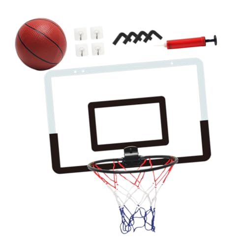 VANZACK 1Satz Klappbarer Basketballkorb für Indoor Spielset mit Bällen Langlebig und Sicher für Kleinkinder Einfach zu Montieren Spielzimmer und von VANZACK