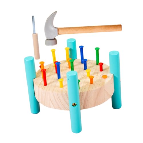 VANZACK 1Satz Klopfpult Hammer Montessori Lernspielzeug Für Pädagogisches Motorischen Fähigkeiten Lustiges Für Kleinkinder Klopfpult von VANZACK