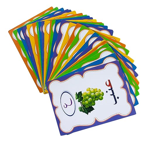 VANZACK 1Satz Kognitive Lernspielkarten Für Kleinkinder Arabische Pädagogisches Für Frühkindliche Bildung Zum Lernen Für Jungen VANZACK 1Satz Kognitive Lernspielkarten Für Kleinkinder Arabische Pädagogisches Für Frühkindliche Bildung Zum Lernen Für Jungen von VANZACK