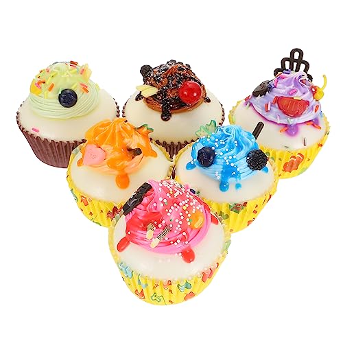 VANZACK 1Satz Kuchen Realistische PU Dekorative Dessert Ornamente für Kreative Backdekoration für Bäckerei Heim und Lernspielzeug VANZACK 1Satz Kuchen Realistische PU Dekorative Dessert Ornamente für Kreative Backdekoration für Bäckerei Heim und Lernspielzeug von VANZACK