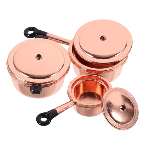VANZACK 1Satz Küchenzubehör Für Puppenhäuser Teiliges Miniaturkochgeschirr Aus Realistische Dekoration Für DIY Küchen Fördert Die Kreativität Der Langlebig Und Farbecht VANZACK 1Satz Küchenzubehör Für Puppenhäuser Teiliges Miniaturkochgeschirr Aus Realistische Dekoration Für DIY Küchen Fördert Die Kreativität Der Langlebig Und Farbecht von VANZACK