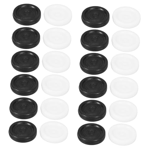 VANZACK 1Satz Kunststoff Backgammon Spielsteine Und Dame Stücke Brettspiel Zubehör Für Schach Und Dame Für Spieleabende Und Turniere von VANZACK