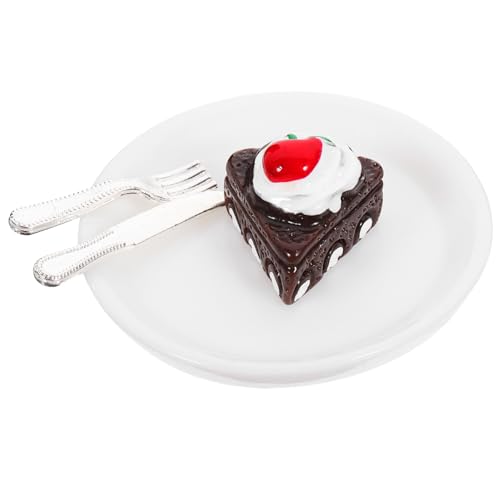 VANZACK 1satz Miniatur-küchenzubehör Kreative -Dekoration Kuchen Und Geschirr Perfektes Spielzeug Für Puppenhausliebhaber Lebensechte Nachbildung Für Szenarien VANZACK 1satz Miniatur-küchenzubehör Kreative -Dekoration Kuchen Und Geschirr Perfektes Spielzeug Für Puppenhausliebhaber Lebensechte Nachbildung Für Szenarien von VANZACK
