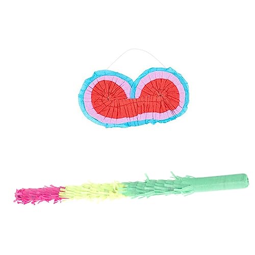 VANZACK 1Satz Mehrfarbige Pinata Sticks Mit Brille Teiliges Für Kindergeburtstag Und Partys Pinata Requisite Für Spaß Für Farbenfrohe Feierlichkeiten von VANZACK