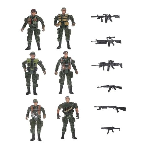 VANZACK 1Satz Mini Actionfiguren Soldaten Modelle Militärische Figuren Deko Für Schreibtisch Für Sammler Und Realistische Soldatenstatues VANZACK 1Satz Mini Actionfiguren Soldaten Modelle Militärische Figuren Deko Für Schreibtisch Für Sammler Und Realistische Soldatenstatues von VANZACK