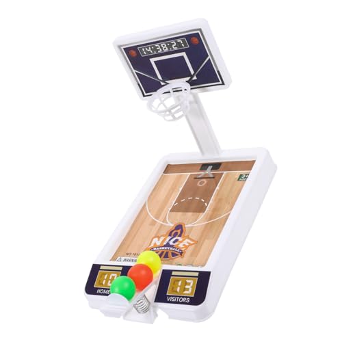 VANZACK 1Satz Mini Finger Basketballmaschine Für Tragbares Pädagogisches Basketballspielzeug Für Drinnen Und Draußen Interaktives Schreibtischspielzeug Zufälligen Farben von VANZACK