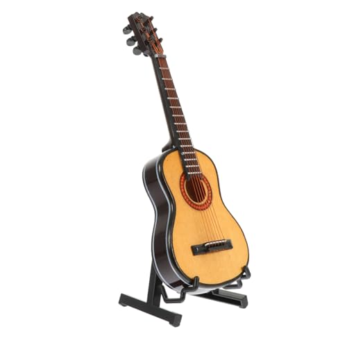 VANZACK 1Satz Mini Holz Gitarre Modell Für Puppenhaus Deko Zubehör Kinderspielzeug Für Kreative Spielstunden Für Wohnräume Und Puppenhaus Ornamente VANZACK 1Satz Mini Holz Gitarre Modell Für Puppenhaus Deko Zubehör Kinderspielzeug Für Kreative Spielstunden Für Wohnräume Und Puppenhaus Ornamente von VANZACK