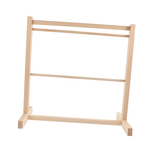 VANZACK 1Satz Mini Puppen Kleiderständer Doppelschicht Wäscheständer Für Puppenkleider Und Zubehör Für Puppenliebhaber von VANZACK