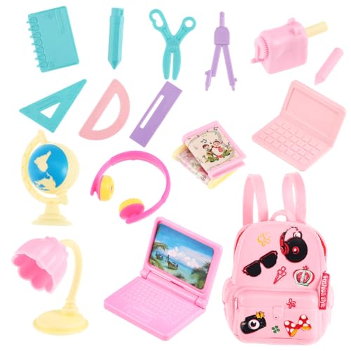 VANZACK Mini-schulbedarfsset Puppenzubehör Rucksack Lineal Miniaturlichter Für Puppenhausprojekte Zufällige Auswahl VANZACK Mini-schulbedarfsset Puppenzubehör Rucksack Lineal Miniaturlichter Für Puppenhausprojekte Zufällige Auswahl von VANZACK