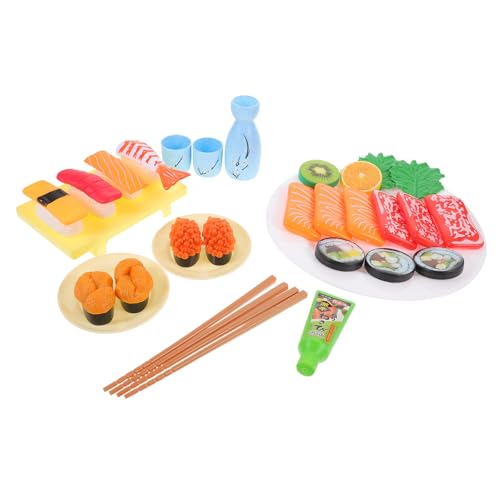 VANZACK 1Satz Mini Sushi Modell Teiliges Realistisches zur Dekoration von Mini Küchenszenen Zubehör für Partys Fotografie und Kreative Ausstellungen Leicht von VANZACK