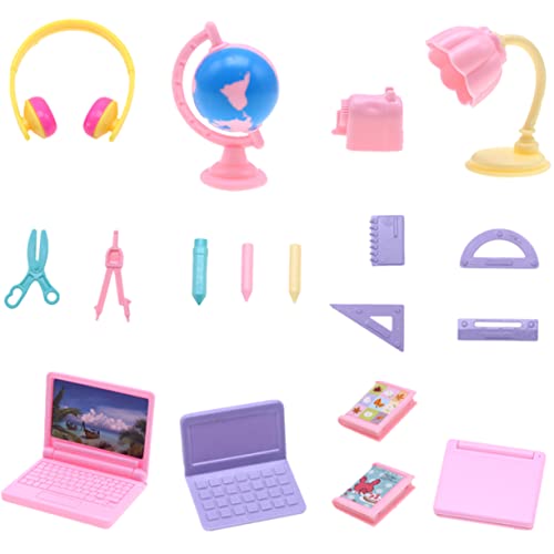 VANZACK 1Satz Miniaturpuppenschule Set Mini Schreibwaren Zubehör Für Puppenhaus Mini Schulbedarf Und Bürobedarf Für Puppen Puppenhaus Zubehör Für Kreative Spiele VANZACK 1Satz Miniaturpuppenschule Set Mini Schreibwaren Zubehör Für Puppenhaus Mini Schulbedarf Und Bürobedarf Für Puppen Puppenhaus Zubehör Für Kreative Spiele von VANZACK