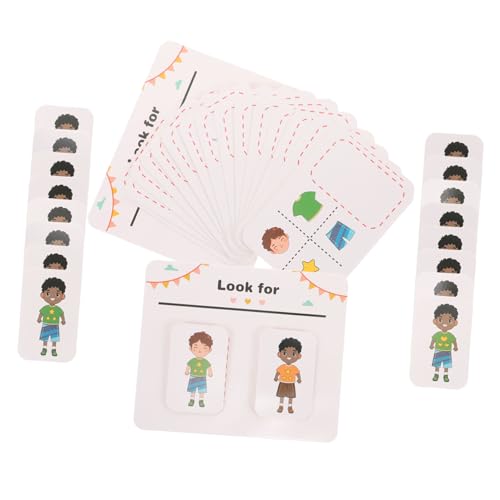 VANZACK 1Satz Montessori Lernkarten Für Logischem Und Beobachtungsfähigkeiten Frühe Bildung Kartenspiel Für Vorschulkinder Interaktives Lernspielzeug VANZACK 1Satz Montessori Lernkarten Für Logischem Und Beobachtungsfähigkeiten Frühe Bildung Kartenspiel Für Vorschulkinder Interaktives Lernspielzeug von VANZACK