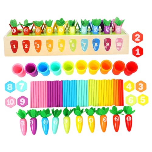 VANZACK 1Satz Montessori Zahlensortierspielzeug aus Holz für Kleinkinder Kognitives Lernspielzeug Zahlenerkennung Sicheres und Lehrreiches für Ab Jahr VANZACK 1Satz Montessori Zahlensortierspielzeug aus Holz für Kleinkinder Kognitives Lernspielzeug Zahlenerkennung Sicheres und Lehrreiches für Ab Jahr von VANZACK