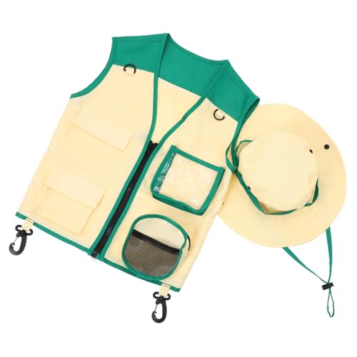 VANZACK 1Satz Outdoor Entdeckerhut Und Weste Für Freien Camping Und Erkundungstouren Design Für Kleine VANZACK 1Satz Outdoor Entdeckerhut Und Weste Für Freien Camping Und Erkundungstouren Design Für Kleine von VANZACK