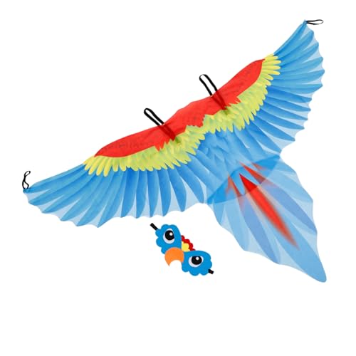 VANZACK 1Satz Papageienflügel Umhang Für Cape Kopfstück Für Partys Cosplay Aufführungen Vogelflügel Verzierung von VANZACK
