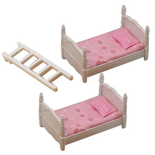 VANZACK 1Satz Puppenbett Etagenbett Puppenhausmöbel Modell Für Kreative Spielwelten Dekoration Für Puppenhäuser Und Miniaturspielzeug VANZACK 1Satz Puppenbett Etagenbett Puppenhausmöbel Modell Für Kreative Spielwelten Dekoration Für Puppenhäuser Und Miniaturspielzeug von VANZACK