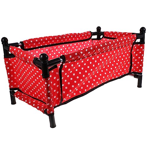 VANZACK 1Satz Puppenbett Für Puppenhaus Rotes Schlafbett Zubehör Für Haushandwerk Für Puppen Puppenbett Lieferungen Puppenhaus Accessoires VANZACK 1Satz Puppenbett Für Puppenhaus Rotes Schlafbett Zubehör Für Haushandwerk Für Puppen Puppenbett Lieferungen Puppenhaus Accessoires von VANZACK