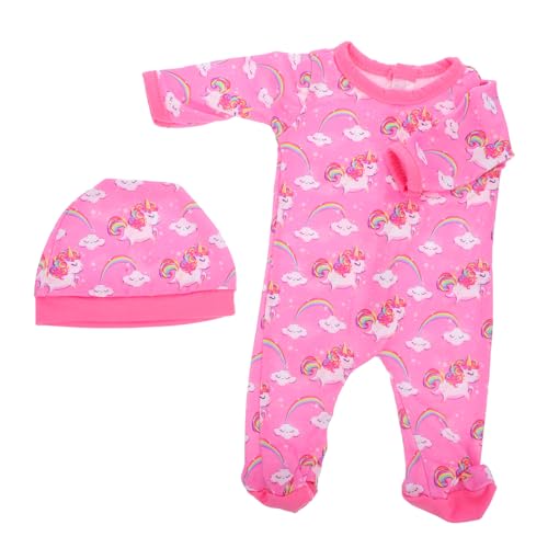 VANZACK 1Satz Puppenkleidung für Babypuppen Strampler und Hut für Amerikanische Puppen Zubehör für Rollenspiele und Kreative Fantasie von VANZACK