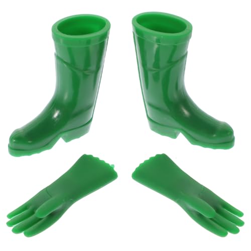 VANZACK 1Satz Regenstiefel Für Puppenhaus Zubehör Grüne Gummistiefel Und Passende Für Kreative Puppenhaus Dekoration Und Layout Requisiten VANZACK 1Satz Regenstiefel Für Puppenhaus Zubehör Grüne Gummistiefel Und Passende Für Kreative Puppenhaus Dekoration Und Layout Requisiten von VANZACK