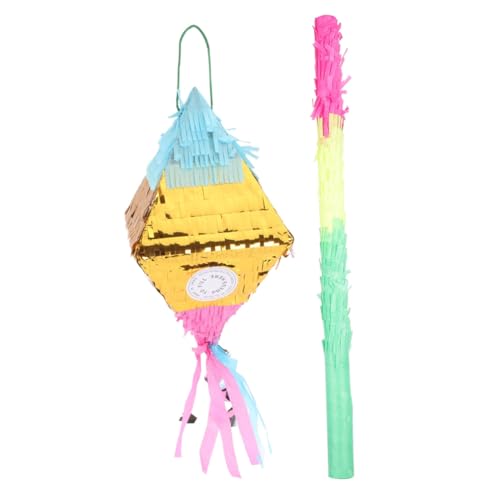 VANZACK 1Satz Rhombus Pinata Für Lustige Geburtstagsdeko Und Partyspielzeug Befüllbar Mit Süßigkeiten Kindergeburtstag Und Feiern von VANZACK