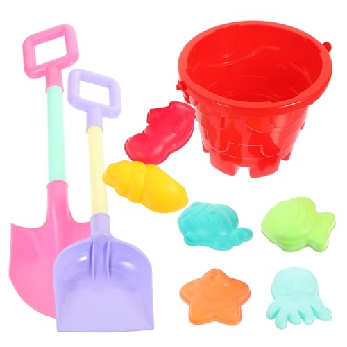 VANZACK 1Satz Sandspielzeug Teiliges Eimer und Förmchenset für Strand und Sandkasten Pädagogisches für Jungen für Interaktive Spiele Design von VANZACK