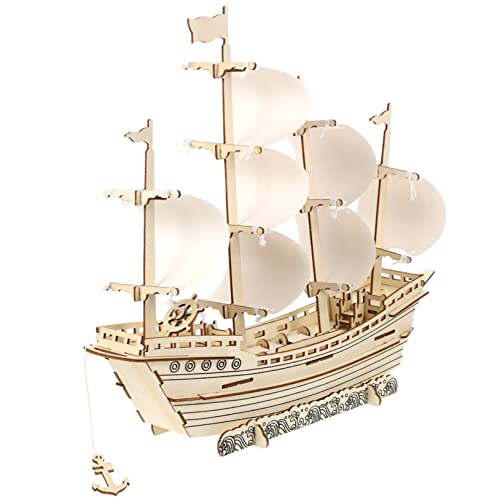 VANZACK 1Satz Segelboot Modellkit Holzrätsel Bausatz Für Erwachsene Und DIY Segelschiff Puzzle Lifelike Modellspielzeug Für Kreative Bastelstunden VANZACK 1Satz Segelboot Modellkit Holzrätsel Bausatz Für Erwachsene Und DIY Segelschiff Puzzle Lifelike Modellspielzeug Für Kreative Bastelstunden von VANZACK