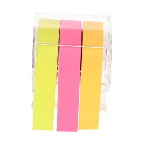 VANZACK 1Satz Selbstklebende Notizzettel Mit Tape Dispenser Dekorative Memo Pads Für Büro Und Zuhause Für to Do Listen Und Kreative Notizen von VANZACK