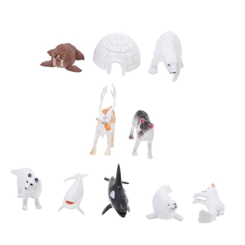 VANZACK Pädagogisches Tier Spielzeug Set 10 Stücke Imitiert Spielzeug Desktop Ornamente Wohnkultur von VANZACK