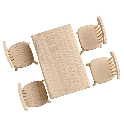 VANZACK 1Satz Stühle Möbelset Für Puppenhaus Und Stühle Für Miniaturküche Und Zubehör Hochwertige Puppenhausmöbel VANZACK 1Satz Stühle Möbelset Für Puppenhaus Und Stühle Für Miniaturküche Und Zubehör Hochwertige Puppenhausmöbel von VANZACK